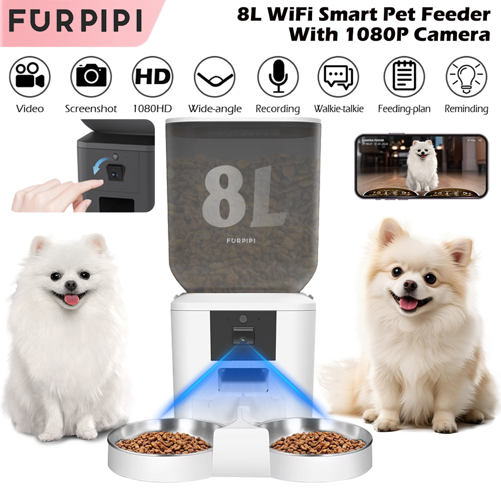 8L Automatic Cat Feeder With 1 - Kitchen Appliances Video recension och pris