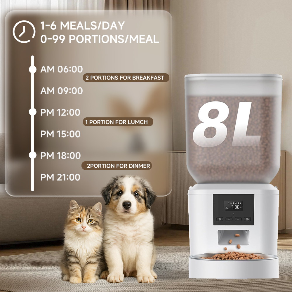 8L Automatic Cat Feeder With 1 - Kitchen Appliances Video recension och pris