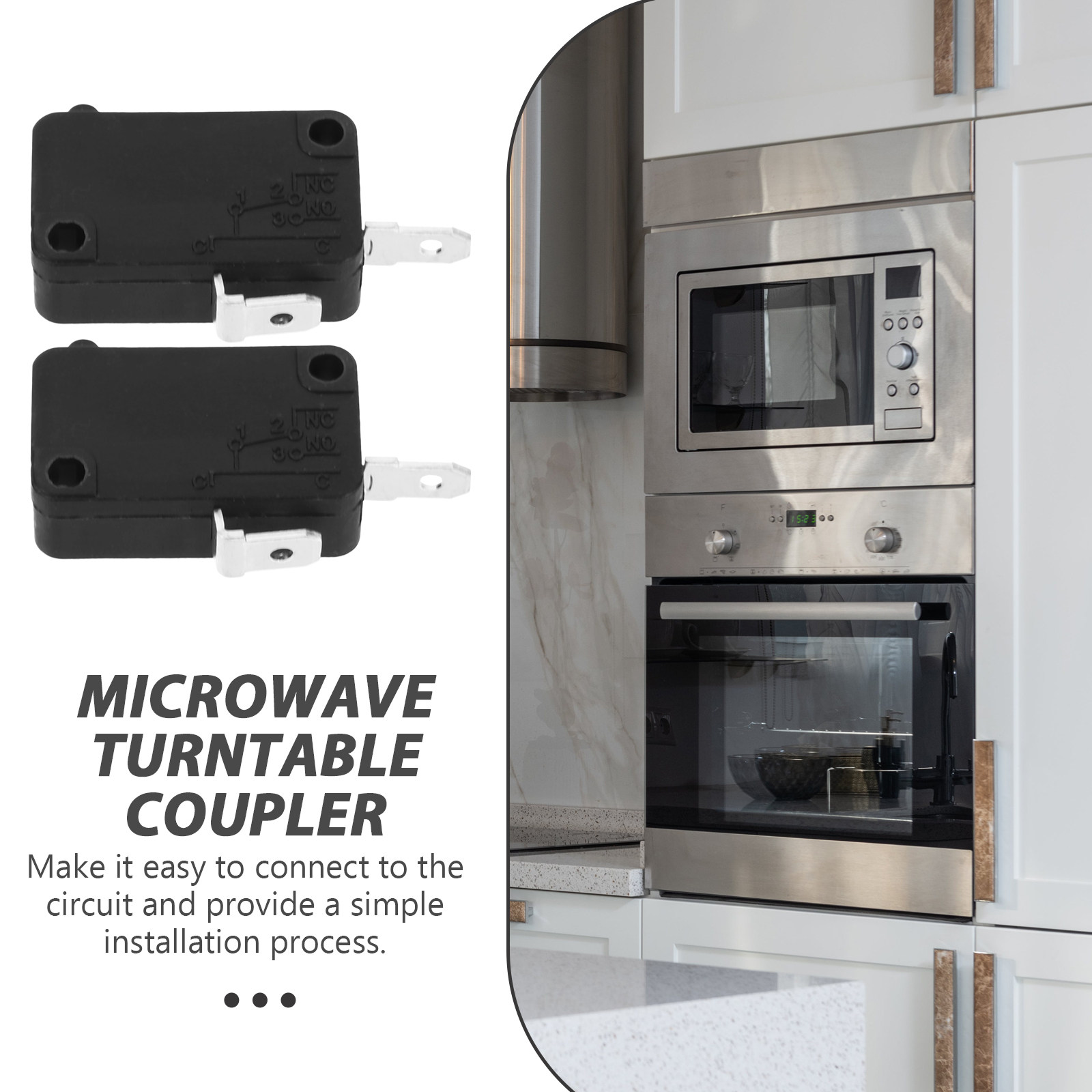 2Pcs Micro Switch Normally Ope - Microwave Oven recension och pris