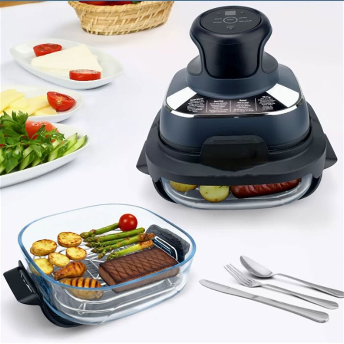 update. 3PCS Stainless Steel R - Air Fryer recension och pris