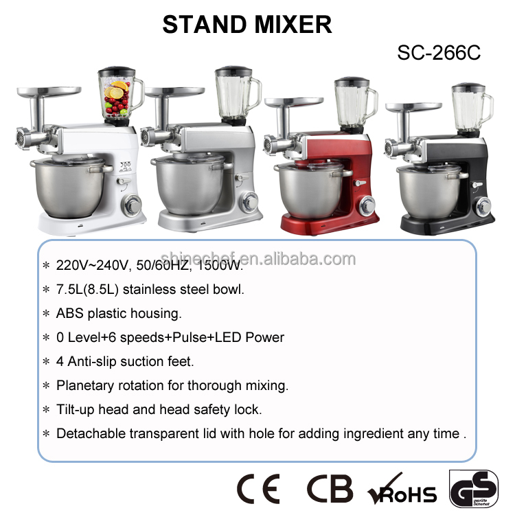 Electric 7.5L 8.5L Dough Mixer - Stand Mixer recension och pris