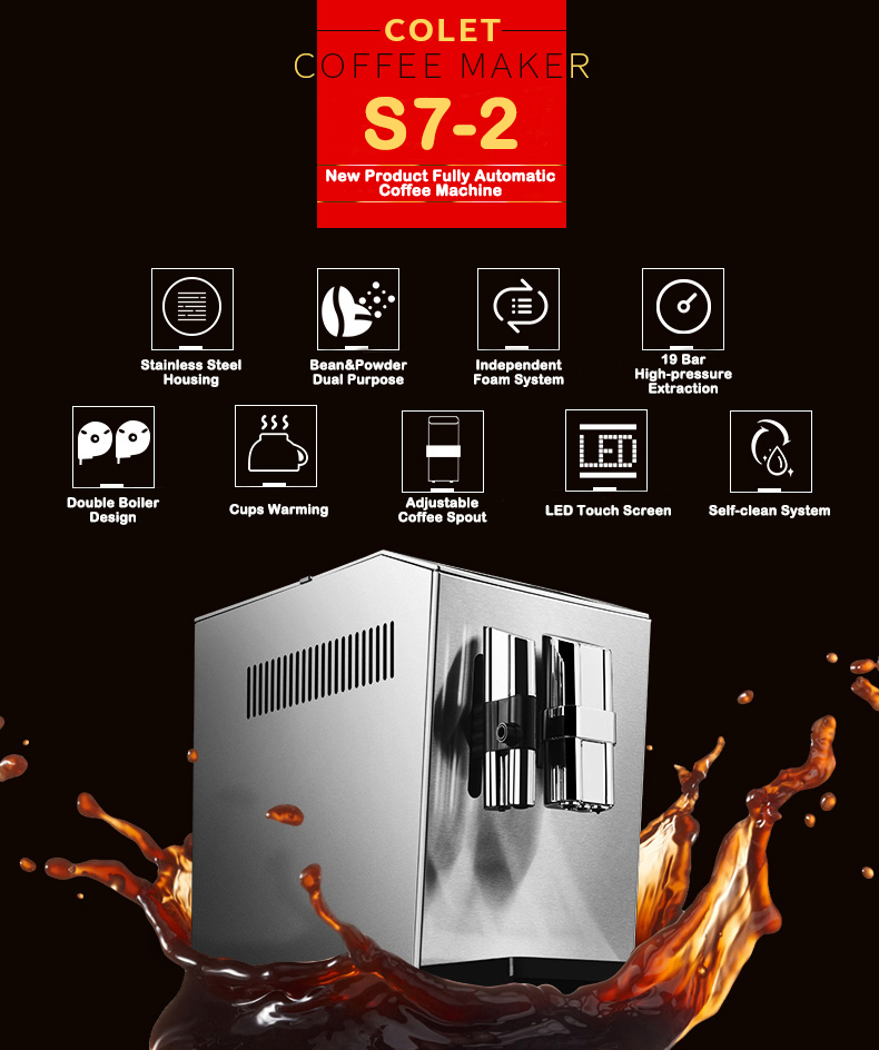 New Product S7-2 Stainless Ste - Coffee Maker recension och pris