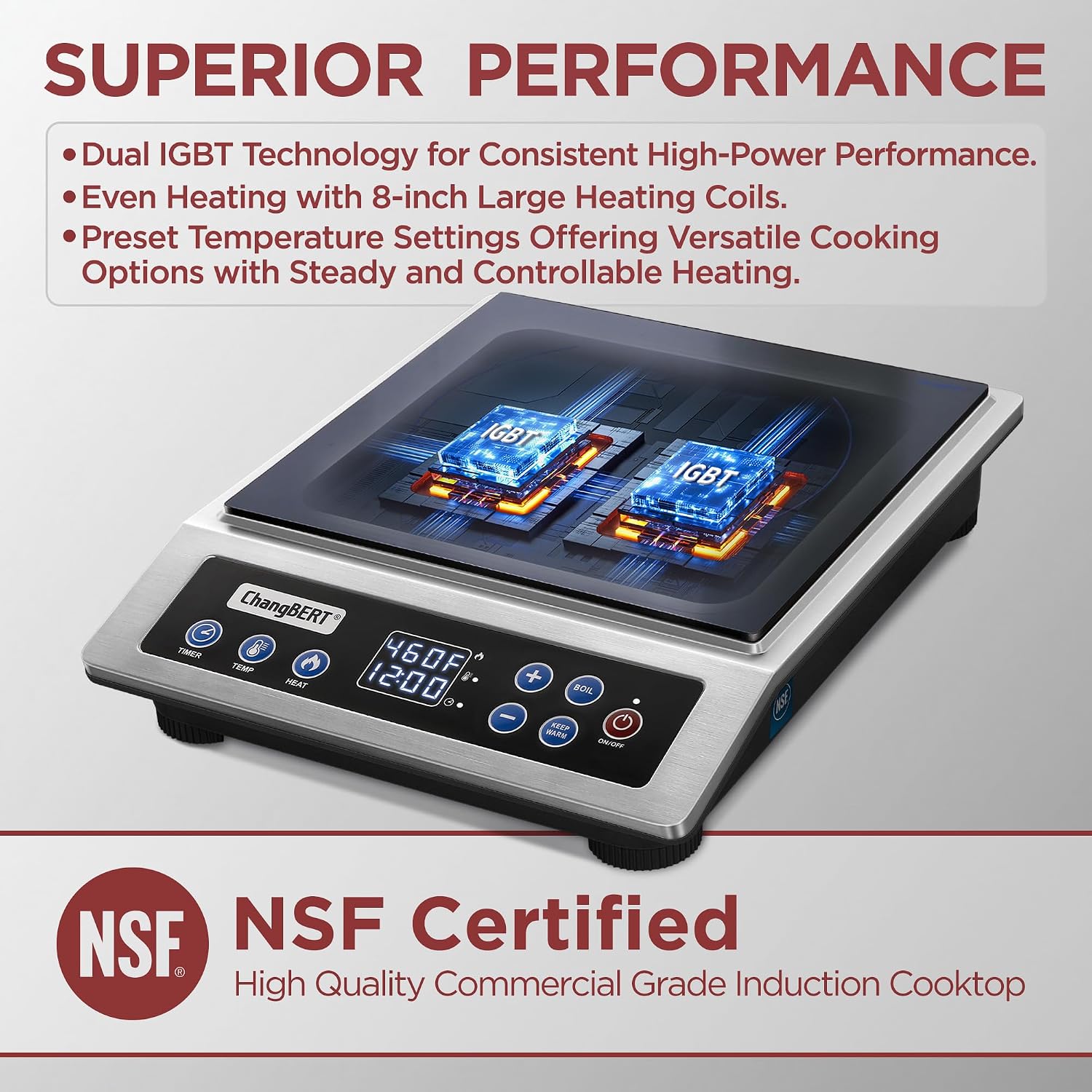 Portable Induction Cooktop Enh - Induction Cooktop Portable recension och pris