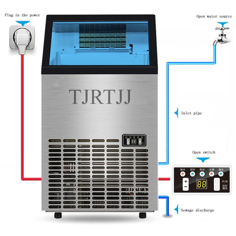 110V 220V Ice Maker Commercial - Coffee Maker recension och pris