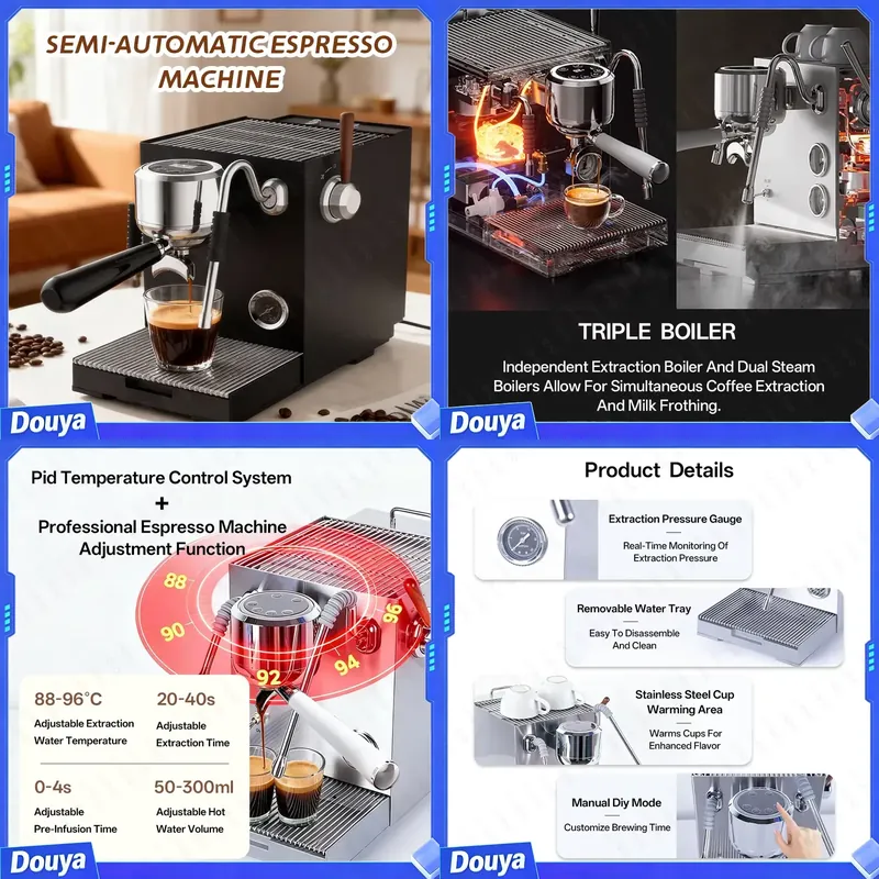 CAFOVO E120 Semi-automatic Esp - Coffee Maker recension och pris