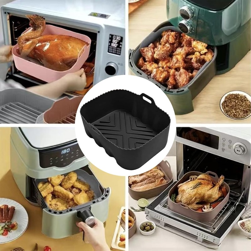 Reusable Silicone Air Fryer Li - Toaster recension och pris