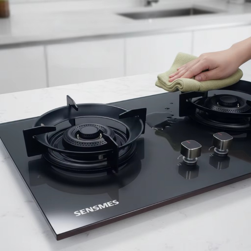 Black Tempered Glass Panel 2 B - Kitchen Appliances In recension och pris